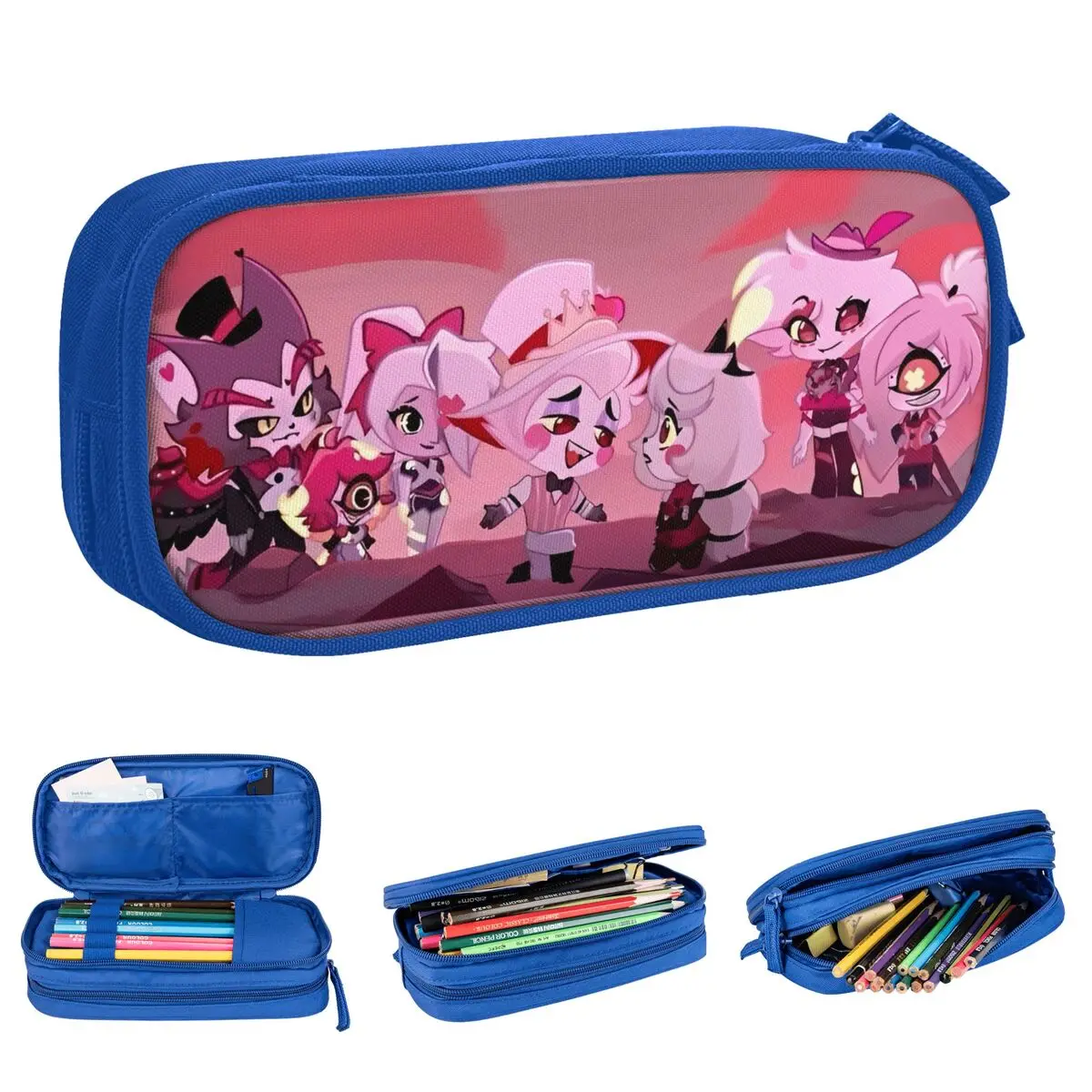 Классические аниме Helluva Boss пеналы пеналы ручка для девочек и мальчиков сумки большой емкости для студентов школьные косметические канцелярские принадлежности
Классические аниме Helluva Boss пеналы пеналы ручка для девочек и мальчиков сумки большой емкости для студентов школьные косметические канцелярские принадлежности