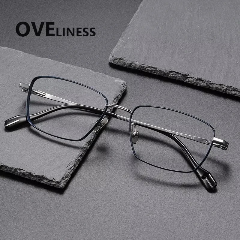 Pure Titanium Glasses Frame Men Retro Vintage Square Eyeglasses frame Ultralight Eyewear male spectacles
Pure Titanium Glasses Frame Men Retro Vintage Square Eyeglasses frame Ultralight Eyewear male spectacles