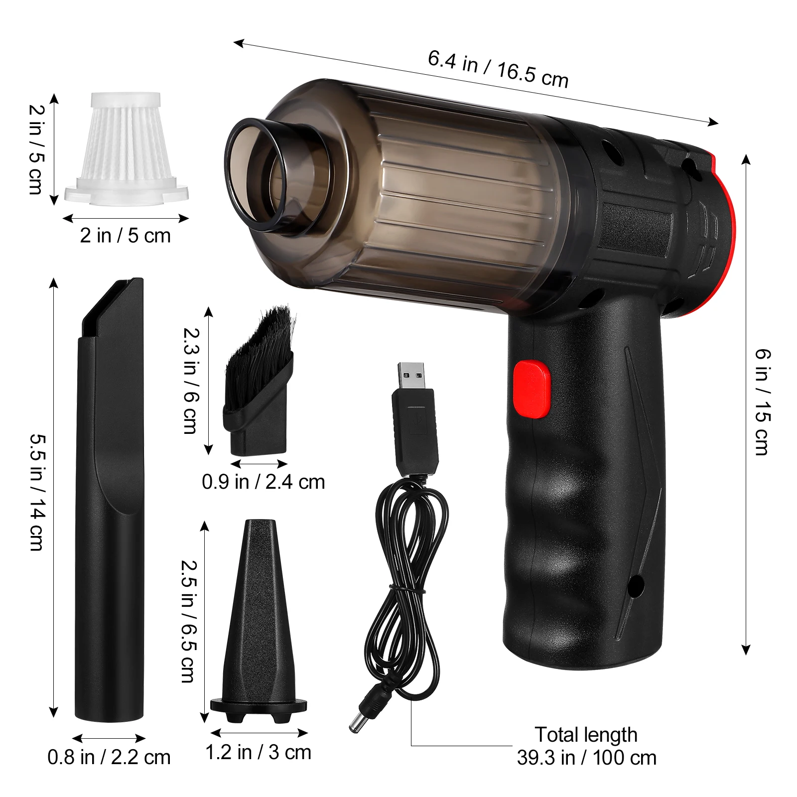 Multifunctional Car Vacuum Cleaner 16000pa Wireless H held Dust Collector for Vehicle Office Cordless Electric High Power
Multifunctional Car Vacuum Cleaner 16000pa Wireless H held Dust Collector for Vehicle Office Cordless Electric High Power