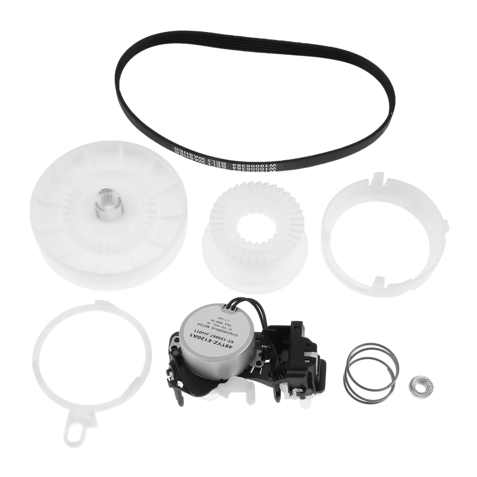 W10913953 Комплект муфты шкива шкива W10721967 Сцепление шкива W10006384 Приводной ремень подходит для стиральной машины Whirlpool Kenmore
W10913953 Комплект муфты шкива шкива W10721967 Сцепление шкива W10006384 Приводной ремень подходит для стиральной машины Whirlpool Kenmore