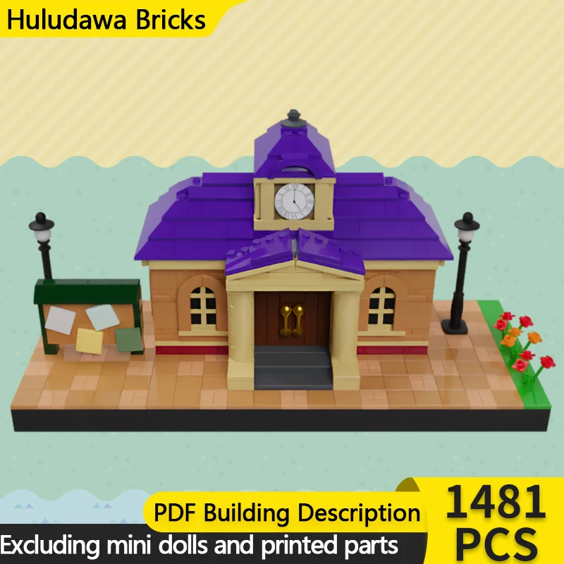 Популярная игровая модель MOC, строительные кирпичи, центр службы резидента, модульная технология, детские праздничные подарки, сборные игрушки, костюм
Популярная игровая модель MOC, строительные кирпичи, центр службы резидента, модульная технология, детские праздничные подарки, сборные игрушки, костюм