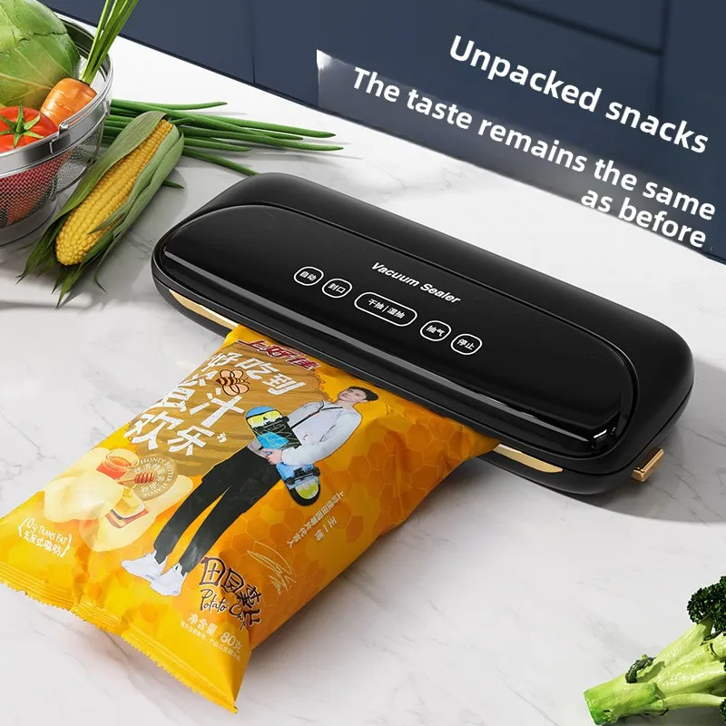 Portable Vacuum Sealer Machine, One-Touch Operation for Dry & Moist Food, Handheld Food Preservation System with Bags
Portable Vacuum Sealer Machine, One-Touch Operation for Dry & Moist Food, Handheld Food Preservation System with Bags