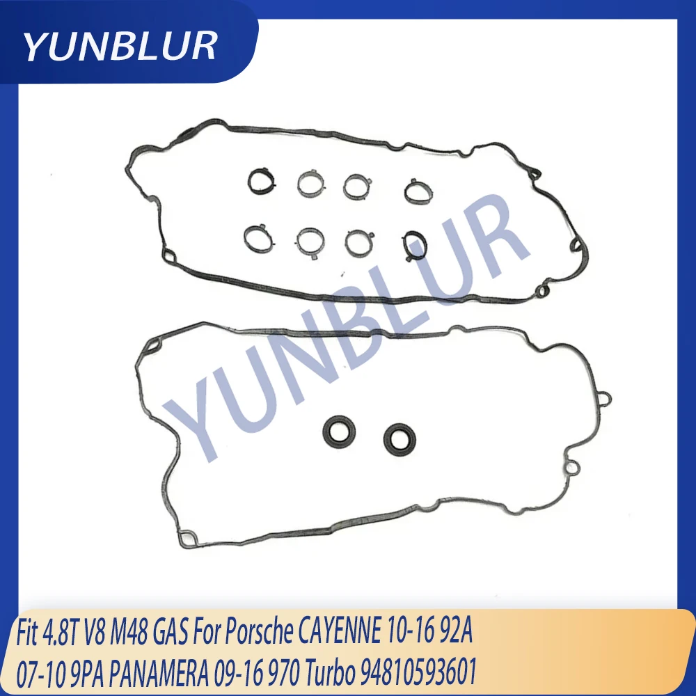 Engine Valve Cover Gasket Set Fit 4.8T V8 M48 GAS For Porsche CAYENNE 10-16 92A 07-10 9PA PANAMERA 09-16 970 Turbo 94810593601
Engine Valve Cover Gasket Set Fit 4.8T V8 M48 GAS For Porsche CAYENNE 10-16 92A 07-10 9PA PANAMERA 09-16 970 Turbo 94810593601