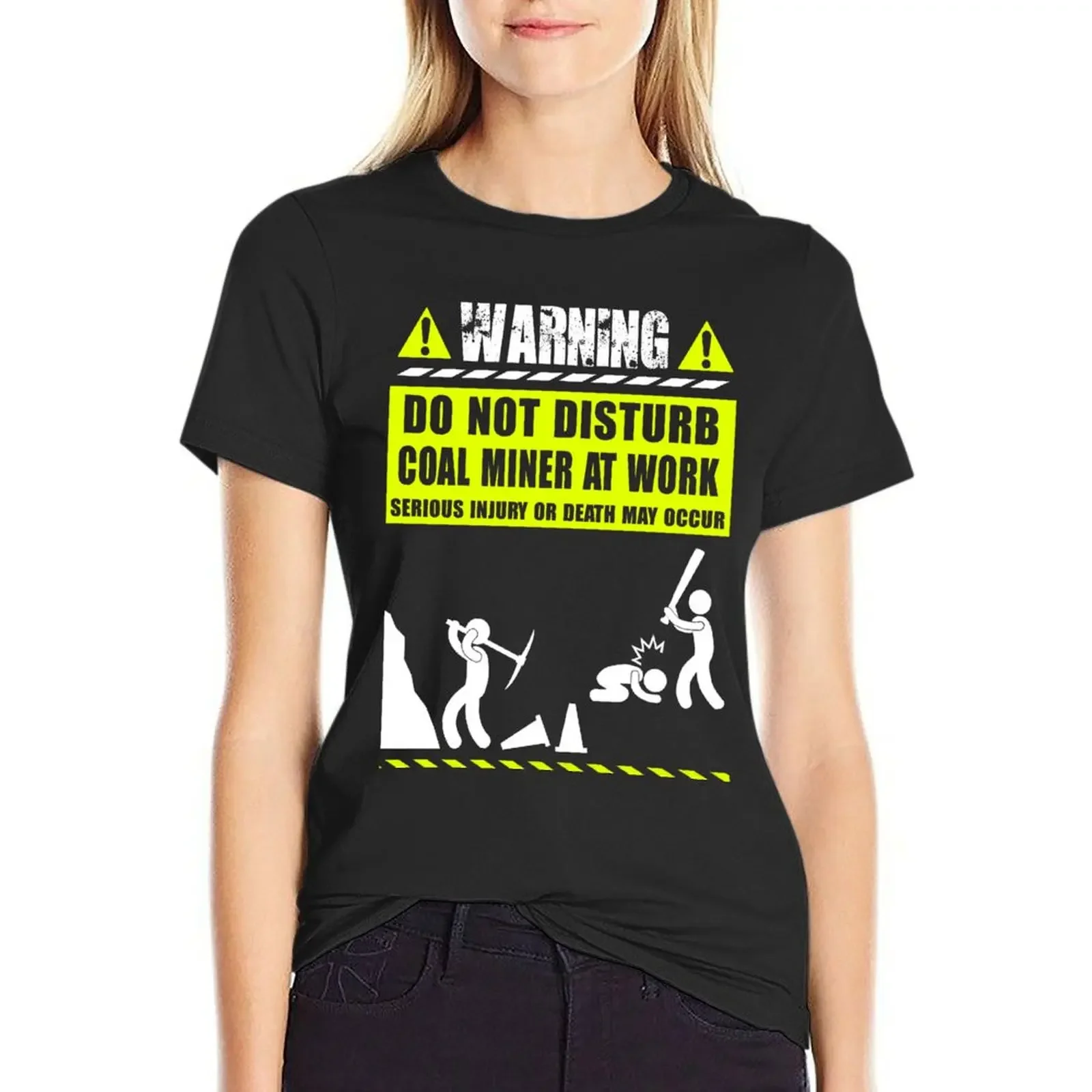 Coal Miner Tshirtscoal miner's wife coal miner christmas coal miner T-Shirt summer tops heavyweights white t shirts for Women
Coal Miner Tshirtscoal miner's wife coal miner christmas coal miner T-Shirt summer tops heavyweights white t shirts for Women