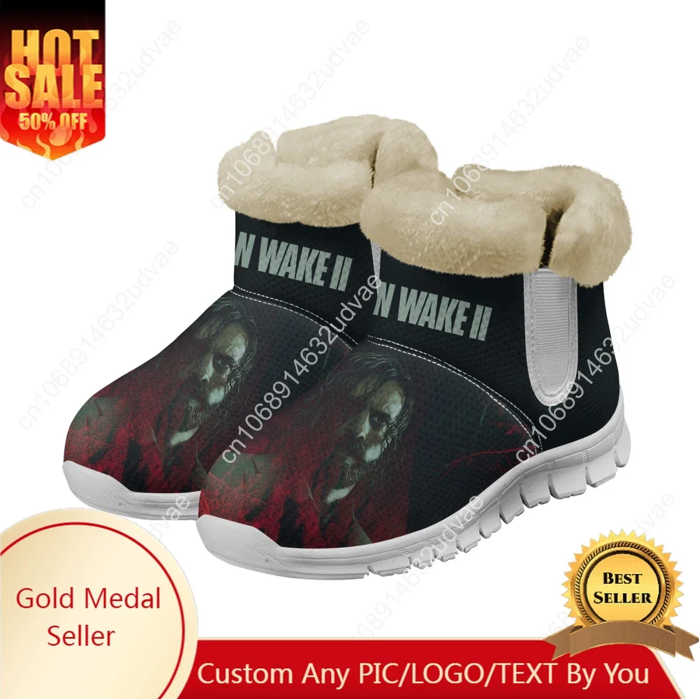 Alan Wake 2 Snow Boots Mens Womens Teenager Shoes Keep Warm High Quality Casual Lightweight Couple Sports Custom Sneakers
Alan Wake 2 Snow Boots Mens Womens Teenager Shoes Keep Warm High Quality Casual Lightweight Couple Sports Custom Sneakers