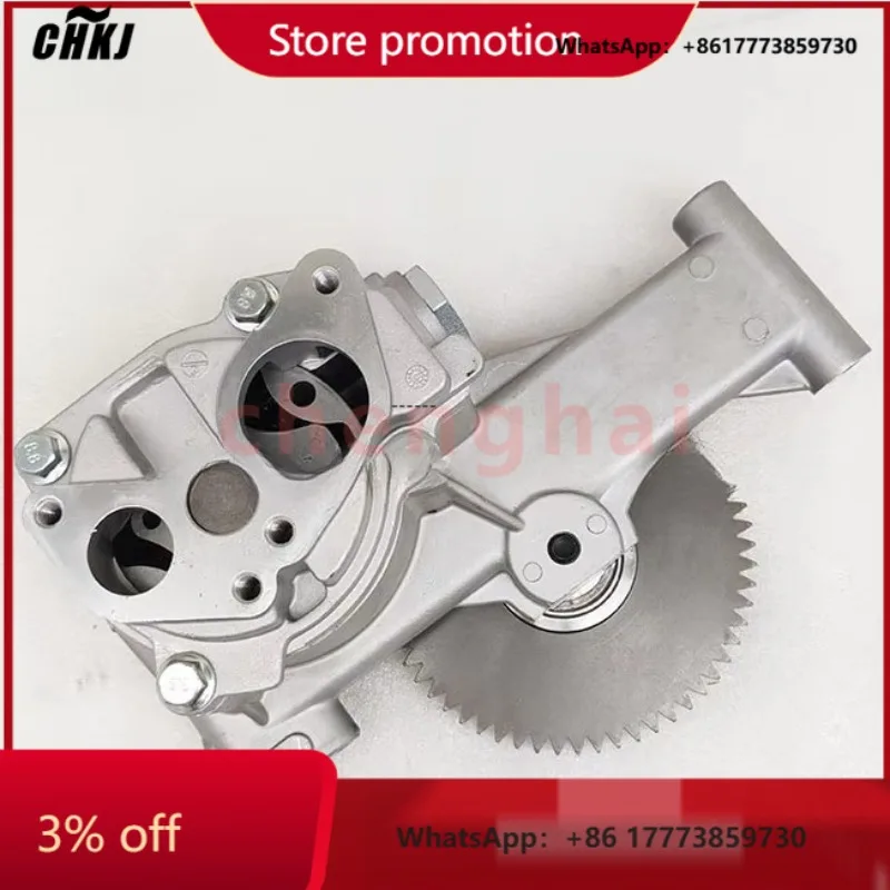 CHKJ-2025NEW210-5522 Oil Pump C9 C-9 C9.3 Engine Parts Oil Pump 2105522 for Excavator 330C 330D 336D 336D2 340DL 340D2L M330D 33
CHKJ-2025NEW210-5522 Oil Pump C9 C-9 C9.3 Engine Parts Oil Pump 2105522 for Excavator 330C 330D 336D 336D2 340DL 340D2L M330D 33