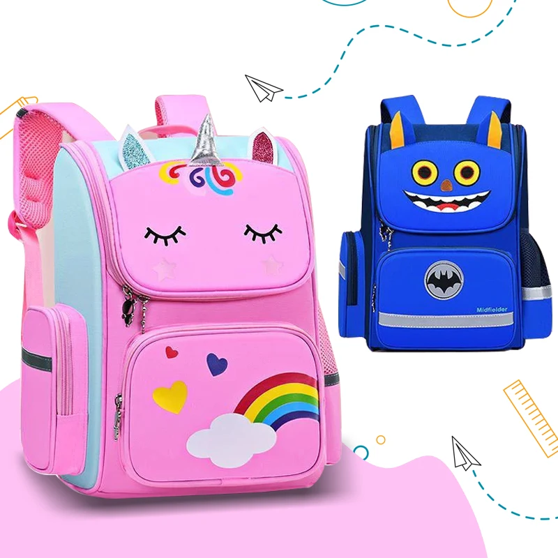 School Backpack for Girls Cartoon Boys Backpack for Kids Children Elementary School Students Bag for Ages 6-12
School Backpack for Girls Cartoon Boys Backpack for Kids Children Elementary School Students Bag for Ages 6-12