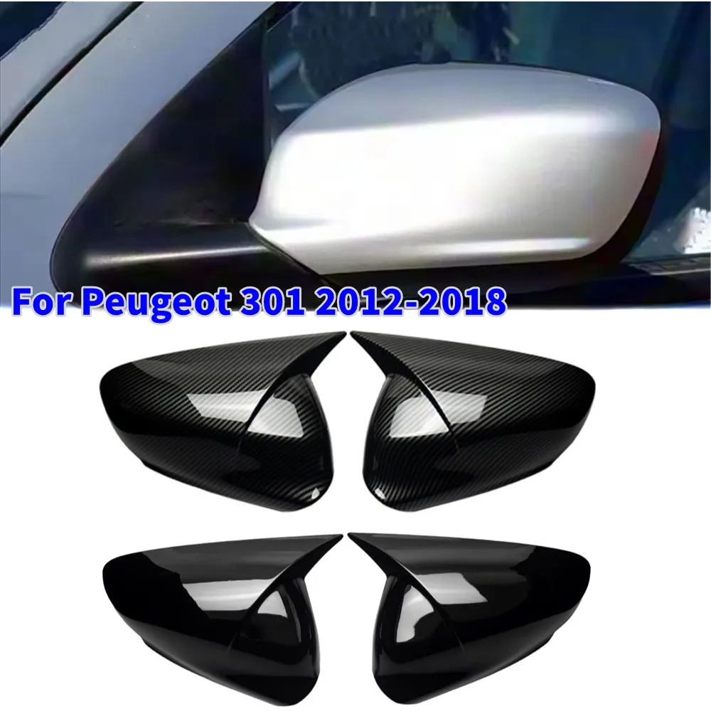 For Peugeot 301 2012-2018 Citroen C-Elysee 2014-2018 ABS Car Rearview Side Mirror Cover Wing Cap Exterior Trim Adhesive Sticker
For Peugeot 301 2012-2018 Citroen C-Elysee 2014-2018 ABS Car Rearview Side Mirror Cover Wing Cap Exterior Trim Adhesive Sticker