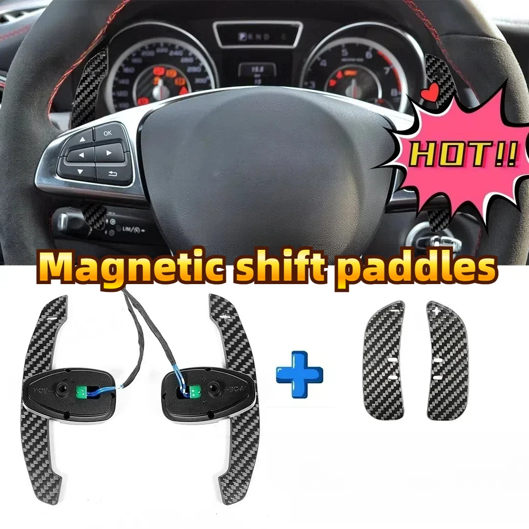 Magnetic Paddle Shifters Carbon Fiber For Mercedes W177 W205 S205 W213 W222 C257 X166 Class A C E S CLS G W205 S205 S213 W213 X
Magnetic Paddle Shifters Carbon Fiber For Mercedes W177 W205 S205 W213 W222 C257 X166 Class A C E S CLS G W205 S205 S213 W213 X