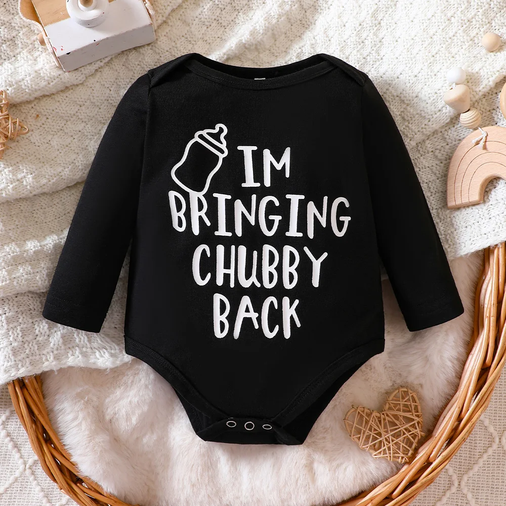 I'm Bringing Chubby Back Baby Onesie Long Sleeve Bodysuit Comfortable Soft Infant Romper Clothes
I'm Bringing Chubby Back Baby Onesie Long Sleeve Bodysuit Comfortable Soft Infant Romper Clothes