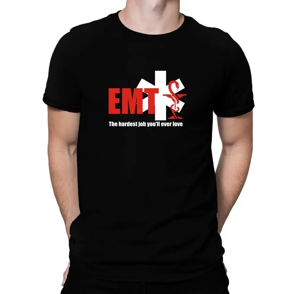 Hardest Job You'll Ever Love EMT Medical Paramedic T-Shirt 100% Cotton O-Neck Summer Short Sleeve Casual Mens T-shirt Size S-3XL
Hardest Job You'll Ever Love EMT Medical Paramedic T-Shirt 100% Cotton O-Neck Summer Short Sleeve Casual Mens T-shirt Size S-3XL
