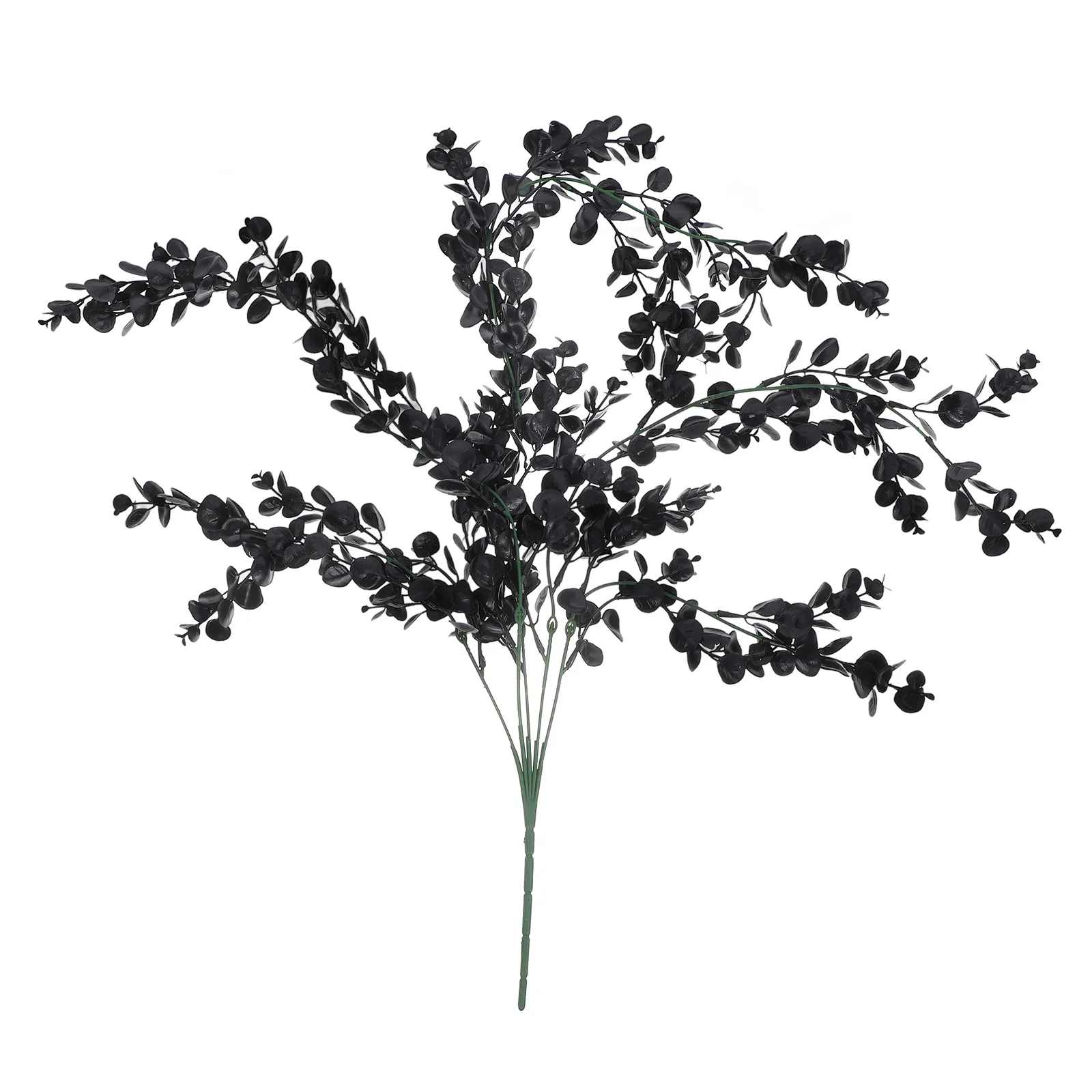 Black Eucalyptus Upside down Tree Artificial Leaf Vine Plants Wall Hanging Decor Balck Leaves Branches
Black Eucalyptus Upside down Tree Artificial Leaf Vine Plants Wall Hanging Decor Balck Leaves Branches