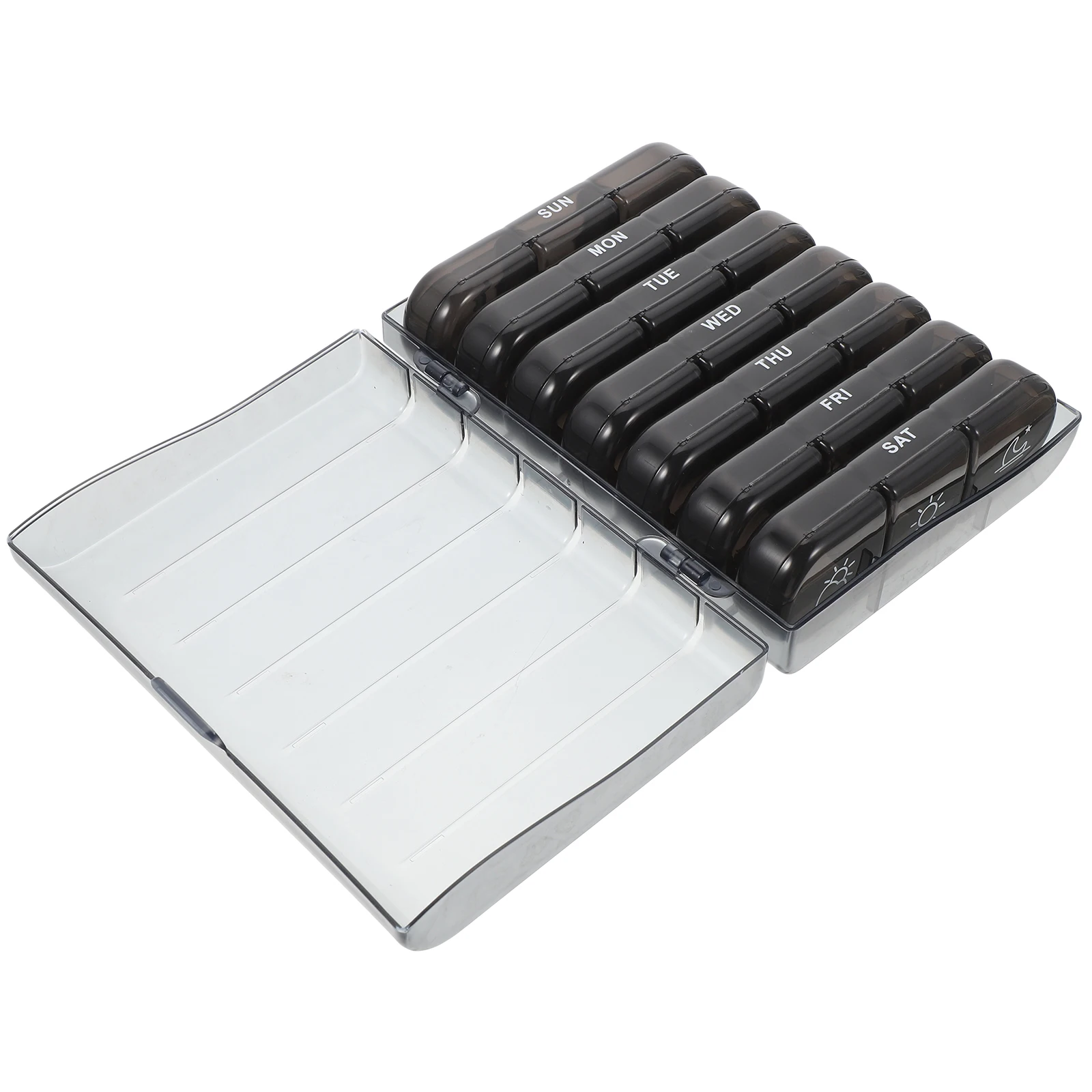 Pill Dispenser Medicine Organizer Weekly Medication Boxes Portable Compact Travel Vitamin Holder Supplement Storage Pill Box
Pill Dispenser Medicine Organizer Weekly Medication Boxes Portable Compact Travel Vitamin Holder Supplement Storage Pill Box
