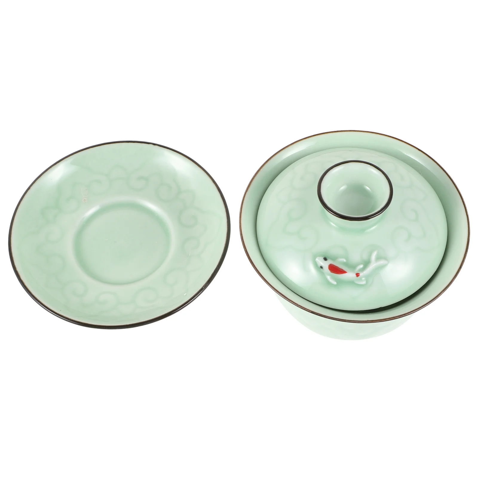 Набор: Декоративная керамическая чайная чашка с крышкой, портативная кружка для заваривания чая улун, пуэр, рассыпного чая, легкая, для офиса
Набор: Декоративная керамическая чайная чашка с крышкой, портативная кружка для заваривания чая улун, пуэр, рассыпного чая, легкая, для офиса