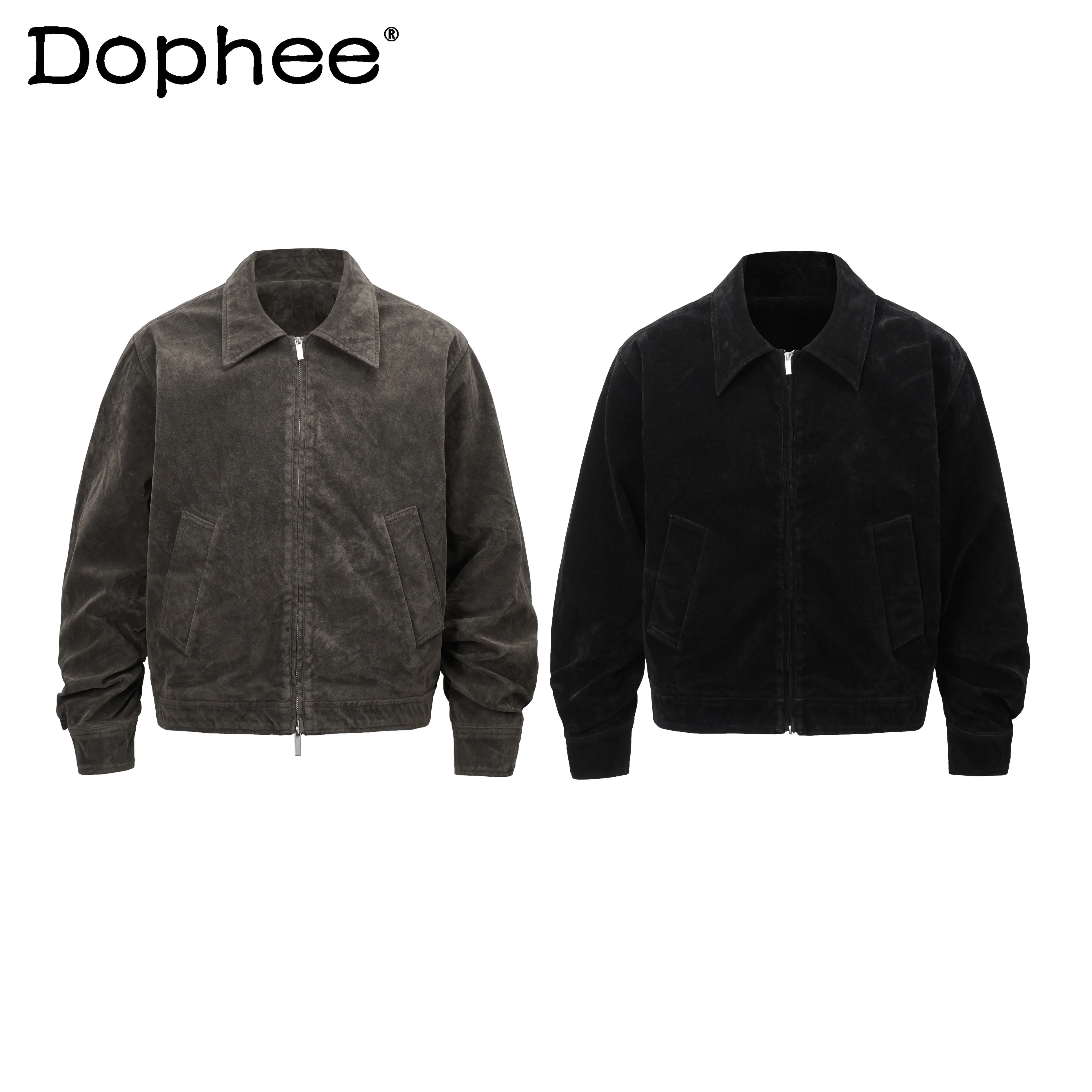 2025 New Fashion Trend American High Street Retro Washed Patchwork Jacket Men's Turn-Down Collar Loose Coat Workwear Top
2025 New Fashion Trend American High Street Retro Washed Patchwork Jacket Men's Turn-Down Collar Loose Coat Workwear Top