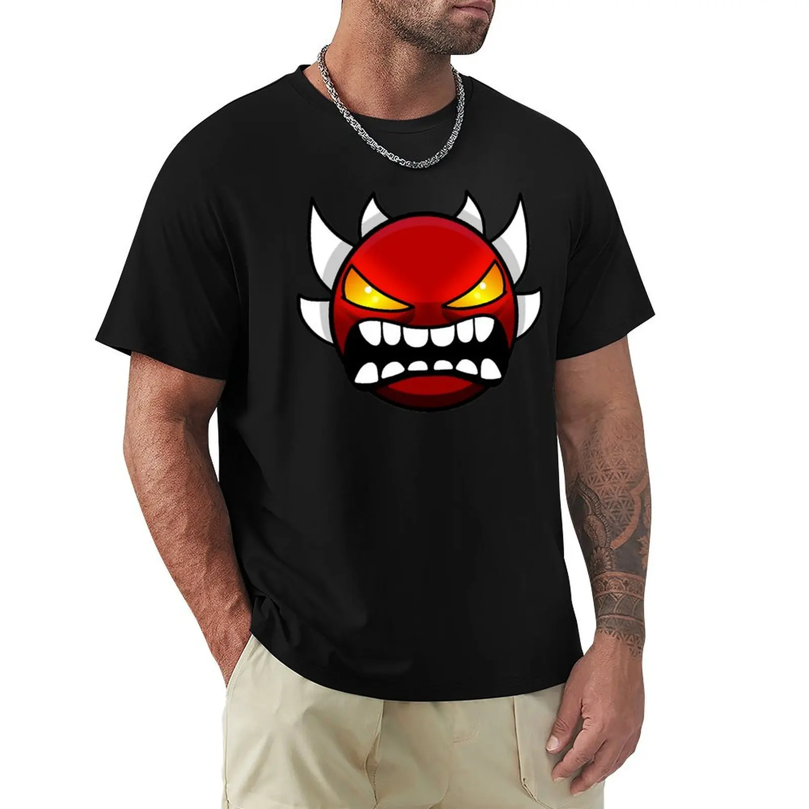 angry geometry dash T-Shirt Work Duty Casual T-Shirt
angry geometry dash T-Shirt Work Duty Casual T-Shirt