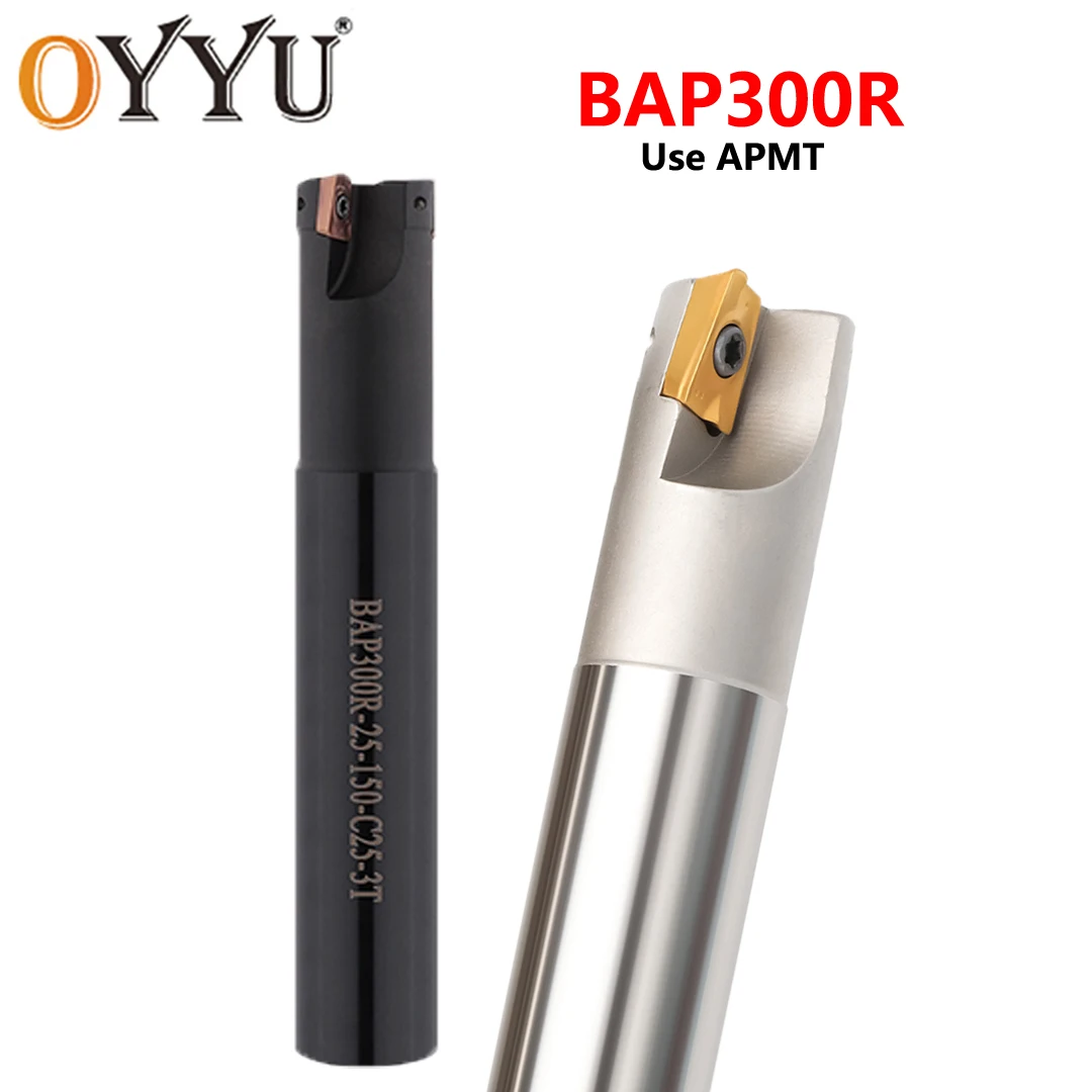 OYYU Right Angle BAP 300R BAP300R Tool Holder Cutter 90 Degree Shoulder Indexable Head CNC 1T 2T 3T 4T 10-40mm Shank APMT1135
OYYU Right Angle BAP 300R BAP300R Tool Holder Cutter 90 Degree Shoulder Indexable Head CNC 1T 2T 3T 4T 10-40mm Shank APMT1135