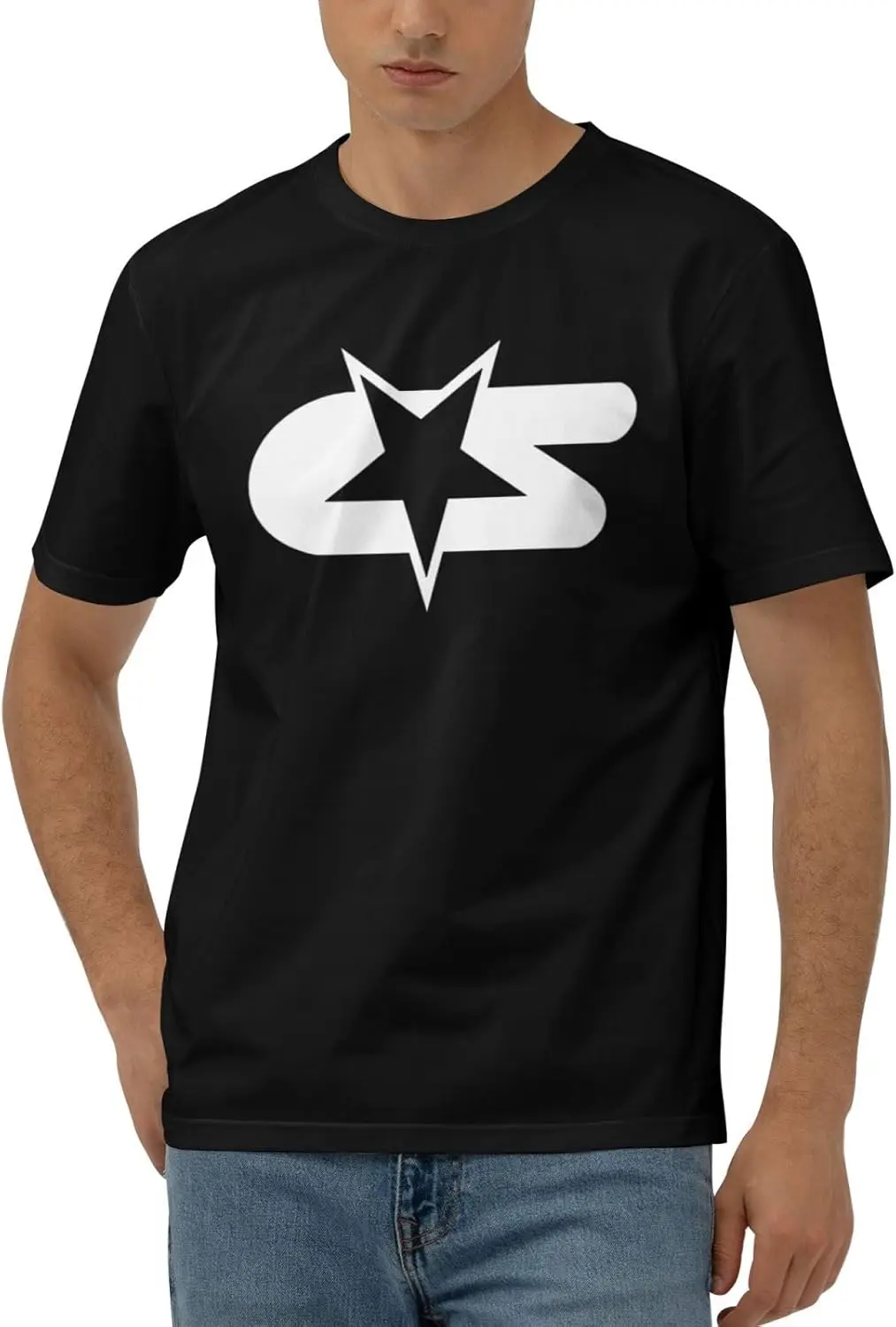 Collective Band Soul Shirt Мужская футболка из чесаного хлопка с короткими рукавами, дышащий топ с круглым вырезом, черный
Collective Band Soul Shirt Мужская футболка из чесаного хлопка с короткими рукавами, дышащий топ с круглым вырезом, черный