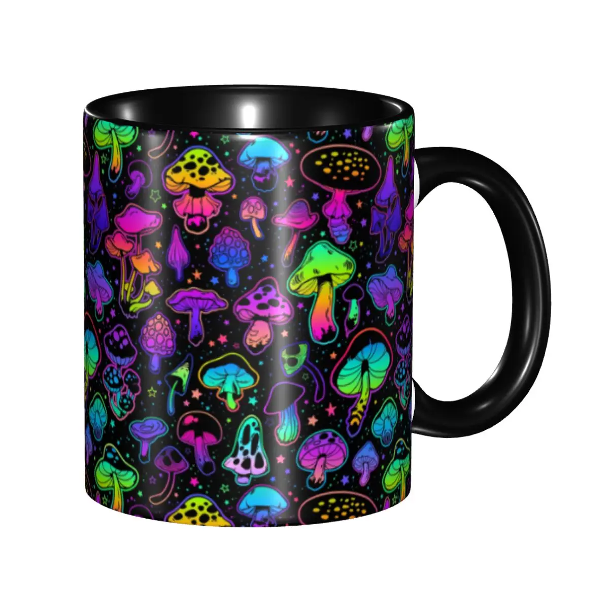 DIY Psychedelic Trippy Magic Rainbow Mushroom Mysterious Boho Ceramic Mug Custom Coffee Cup Creative Gift
DIY Psychedelic Trippy Magic Rainbow Mushroom Mysterious Boho Ceramic Mug Custom Coffee Cup Creative Gift