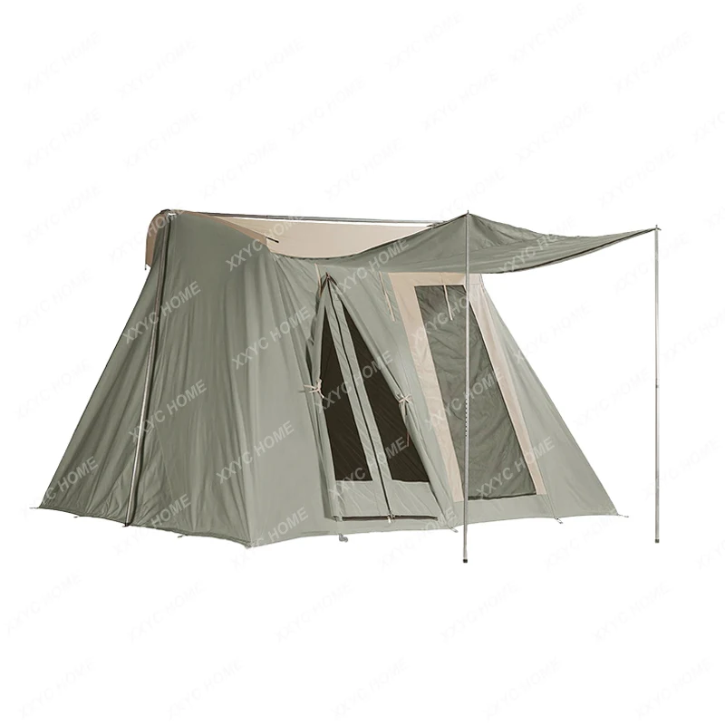 Outdoor Camping Tent B & B Couple Spring Tent Large Retro Thickened Rain-Proof Equipment
Outdoor Camping Tent B & B Couple Spring Tent Large Retro Thickened Rain-Proof Equipment