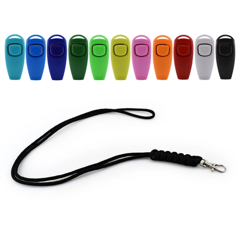 Dog Training Kits Ultrasonic with Clickers Sound Tool Behavior Management Training Tool with Lanyard for Walking
Dog Training Kits Ultrasonic with Clickers Sound Tool Behavior Management Training Tool with Lanyard for Walking