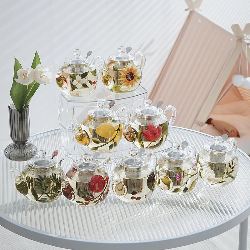 London Pottery 2 Cup Glass Fliter Teapot Pyrex Glass Heat-resistant Glass 600ml Teapot Tea Set for Afternoon Tea
London Pottery 2 Cup Glass Fliter Teapot Pyrex Glass Heat-resistant Glass 600ml Teapot Tea Set for Afternoon Tea