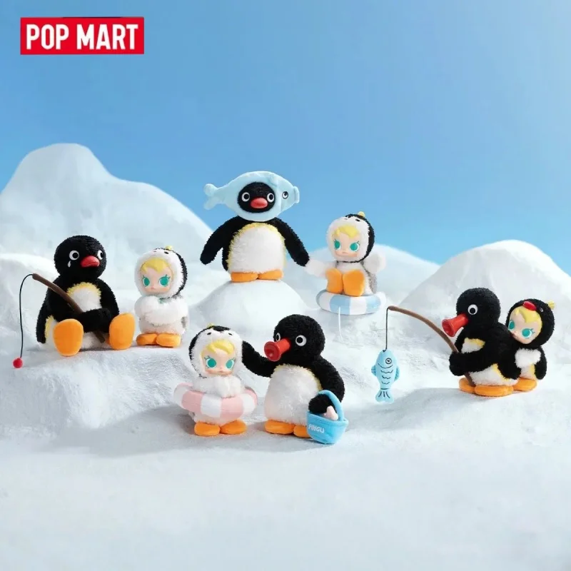 POPMART натуральная детская модель Molly X Pingu Happy Fishing, слепая коробка, загадочная коробка, Молли, коллекционная фигурка, модель, милая игрушка в подарок
POPMART натуральная детская модель Molly X Pingu Happy Fishing, слепая коробка, загадочная коробка, Молли, коллекционная фигурка, модель, милая игрушка в подарок