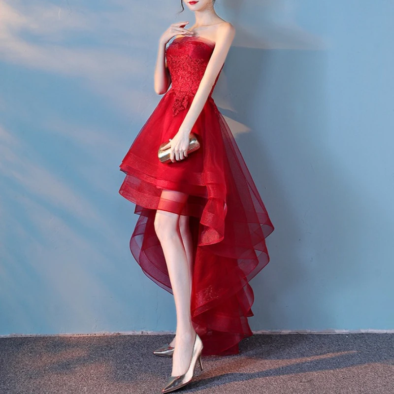 Long Dress Women Strapless Dresses Gown Vestidos Y2k Streetwear Sleeveless Lace Evening Elegant Splice Party Night Work 2026
Long Dress Women Strapless Dresses Gown Vestidos Y2k Streetwear Sleeveless Lace Evening Elegant Splice Party Night Work 2026