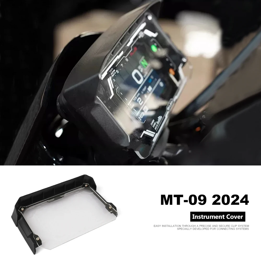 Motorcycle Speedometer Instrument Cover Case Gauge Odometer Tachometer Housing Cover Meter For Yamaha MT-09 MT09 MT 09 2024 2025
Motorcycle Speedometer Instrument Cover Case Gauge Odometer Tachometer Housing Cover Meter For Yamaha MT-09 MT09 MT 09 2024 2025