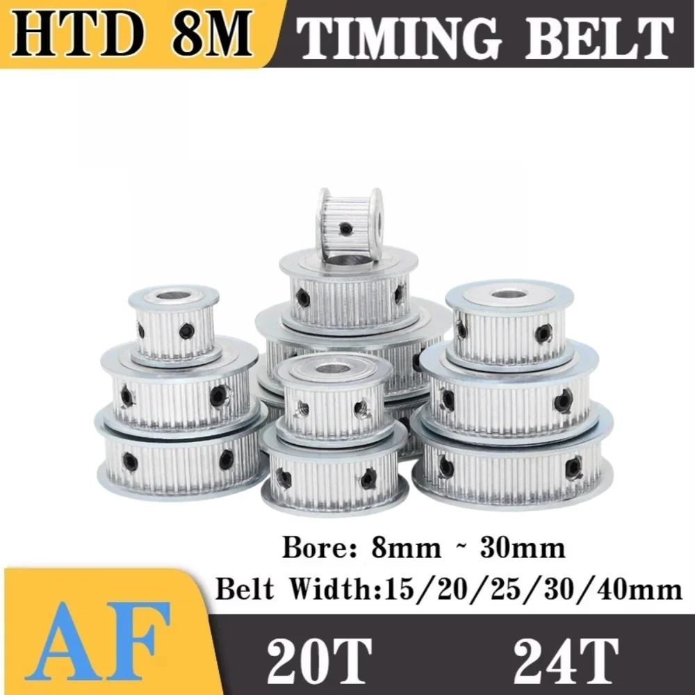 HTD 8M Timing Pulley 20Teeth 24Teeth HTD 8M Pulley Belt 20T 24T Belt Width 15mm 20mm 25mm 30mm 40mm HTD 8M Synchronous Wheel
HTD 8M Timing Pulley 20Teeth 24Teeth HTD 8M Pulley Belt 20T 24T Belt Width 15mm 20mm 25mm 30mm 40mm HTD 8M Synchronous Wheel