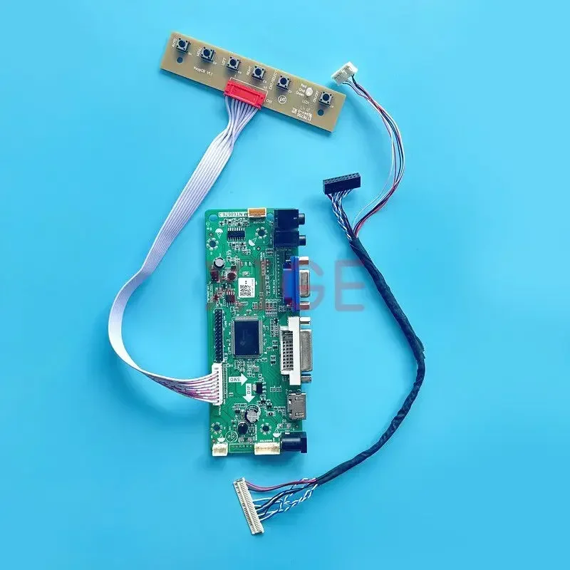 Плата драйвера контроллера ЖК-дисплея подходит для HSD121PHW1 HSD110PHW1 HDMI-совместимая матрица DVI VGA DIY Kit 1366*768 LVDS 30-контактный 12,1 дюйма
Плата драйвера контроллера ЖК-дисплея подходит для HSD121PHW1 HSD110PHW1 HDMI-совместимая матрица DVI VGA DIY Kit 1366*768 LVDS 30-контактный 12,1 дюйма