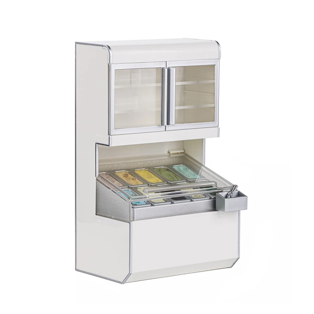 ORCARA 1/6 Kitchen Freezer Ice Cream Cabinet Display Scene Simulation Miniature Model
ORCARA 1/6 Kitchen Freezer Ice Cream Cabinet Display Scene Simulation Miniature Model