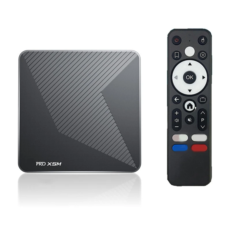 X5M Android 14 TV Box Voice Control 4K 60fps Amlogic S905X5M CPU HDR 8k 2.4G 5G Wifi6 BT5.0 1000M Lan Support 3D (US)-A23U
X5M Android 14 TV Box Voice Control 4K 60fps Amlogic S905X5M CPU HDR 8k 2.4G 5G Wifi6 BT5.0 1000M Lan Support 3D (US)-A23U