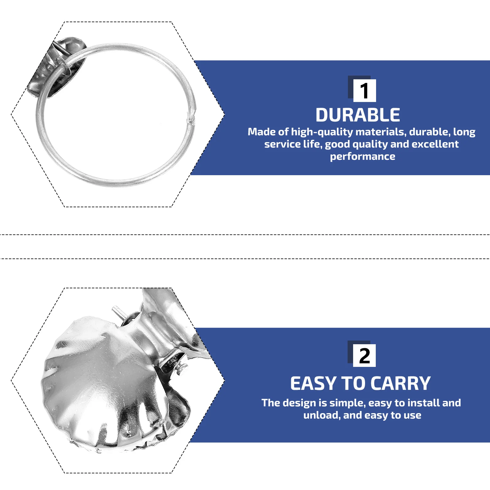 30Pcs Shell Pattern Shower Curtain Hooks Stainless Steel Bathroom Curtain Rod Accessories Decorative Hooks
30Pcs Shell Pattern Shower Curtain Hooks Stainless Steel Bathroom Curtain Rod Accessories Decorative Hooks