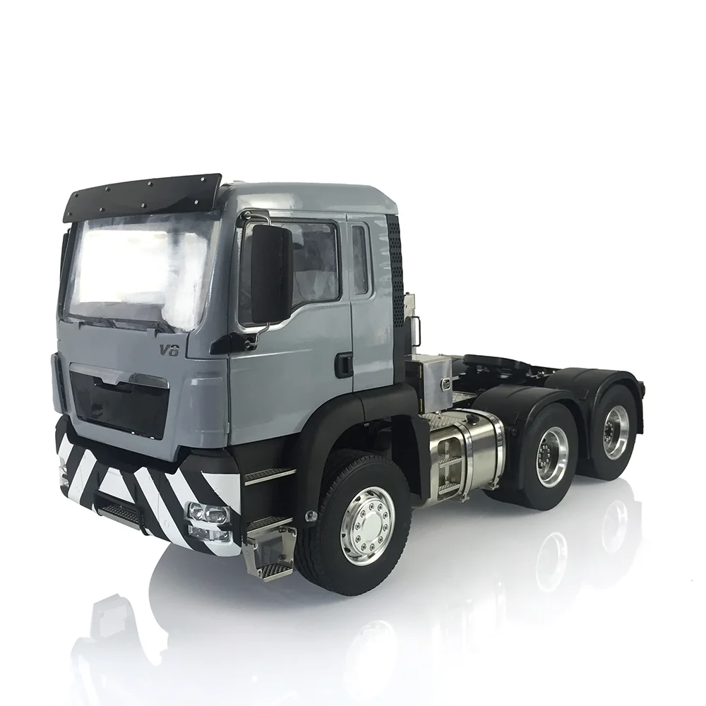 LESU 1/14 Metal 6*4 3Axles TGX RC Tractor Truck DIY Gray Painted Modified Model With Motor Servo ESC Accsssories THZH0952-SMT10
LESU 1/14 Metal 6*4 3Axles TGX RC Tractor Truck DIY Gray Painted Modified Model With Motor Servo ESC Accsssories THZH0952-SMT10