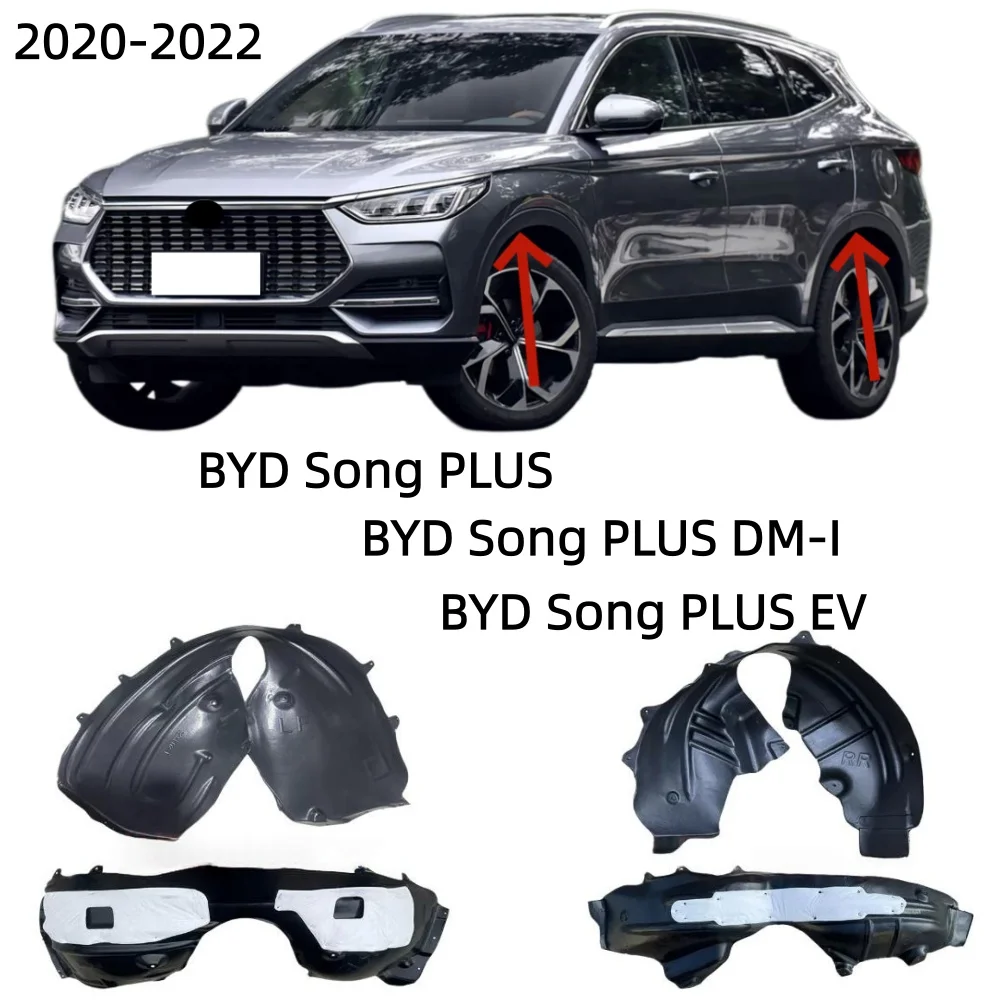 For BYD Song PLUS DM-I EV front and rear wheel liner mudguard 2020-2022
For BYD Song PLUS DM-I EV front and rear wheel liner mudguard 2020-2022