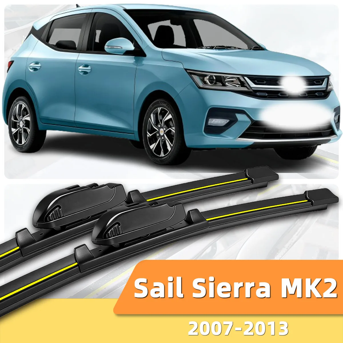 2PCS Car Windshield Wiper Blade Suitable For Chevrolet Sail Sierra MK2 (2007-2013) Stable And Durable Bidirectional Car Wiper
2PCS Car Windshield Wiper Blade Suitable For Chevrolet Sail Sierra MK2 (2007-2013) Stable And Durable Bidirectional Car Wiper