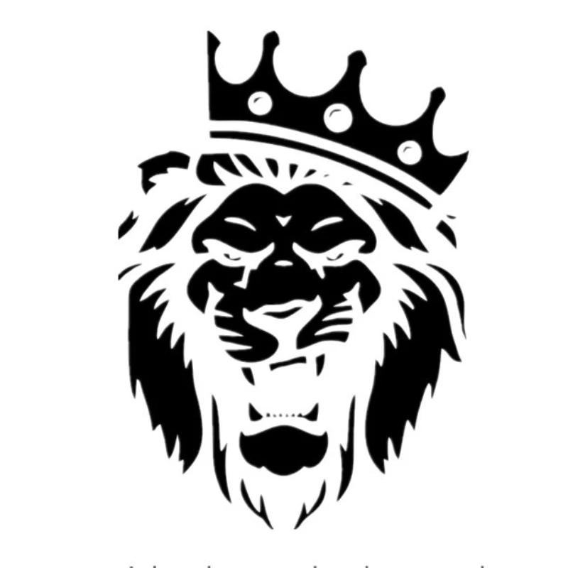 Fashion Vinyl Decal Creative Lion and Crown Car Decal Personalized Car Motorcycle Decoration High Quality Waterproof Car Decal
Fashion Vinyl Decal Creative Lion and Crown Car Decal Personalized Car Motorcycle Decoration High Quality Waterproof Car Decal