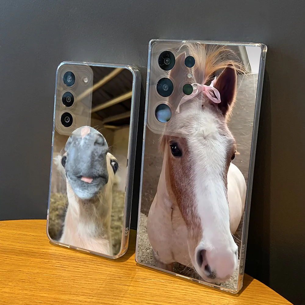 Funny Animal Horse Memes Phone Case Silicone For Samsung S30,23,21,22,20 FE lite,S10,9,PIus Note20ultra Soft Transparent
Funny Animal Horse Memes Phone Case Silicone For Samsung S30,23,21,22,20 FE lite,S10,9,PIus Note20ultra Soft Transparent