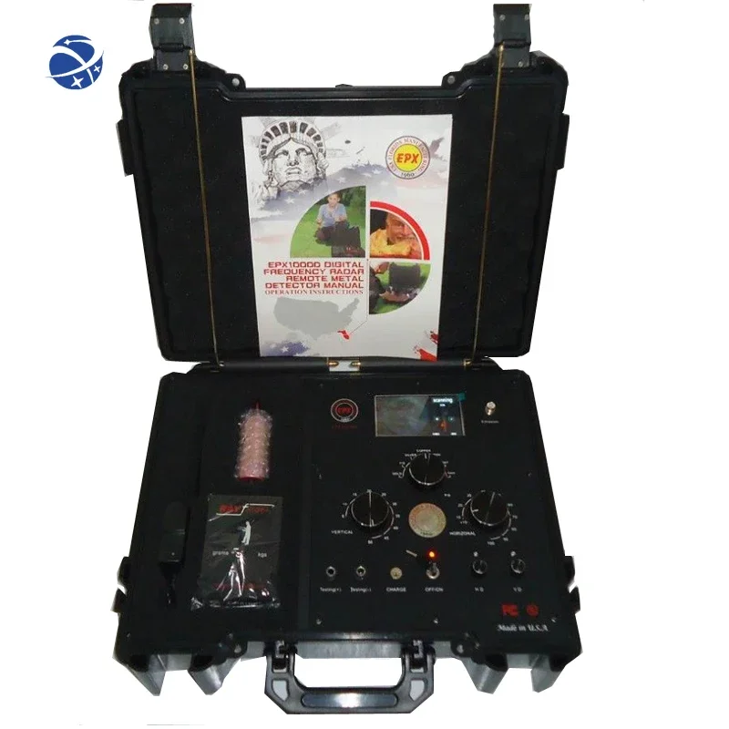 Professional Underground Gold Detector Long Range Diamond Copper Silver Jewel EPX10000 3D Metal
Professional Underground Gold Detector Long Range Diamond Copper Silver Jewel EPX10000 3D Metal