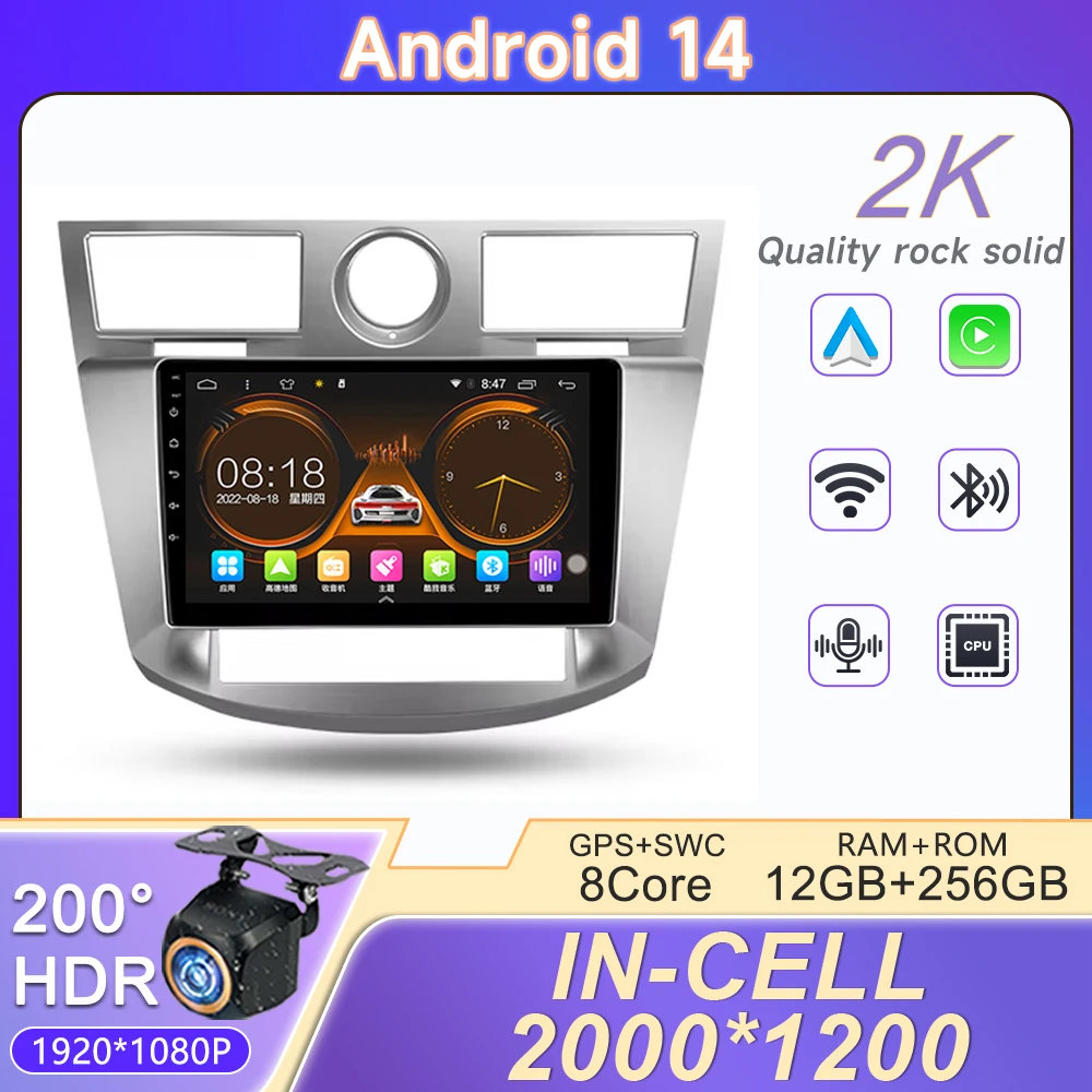 Android 14 2K For Chrysler Sebring 3 JS 2006 - 2010 Car Radio Multimedia Video Player Navigation stereo GPS No 2Din DVD
Android 14 2K For Chrysler Sebring 3 JS 2006 - 2010 Car Radio Multimedia Video Player Navigation stereo GPS No 2Din DVD
