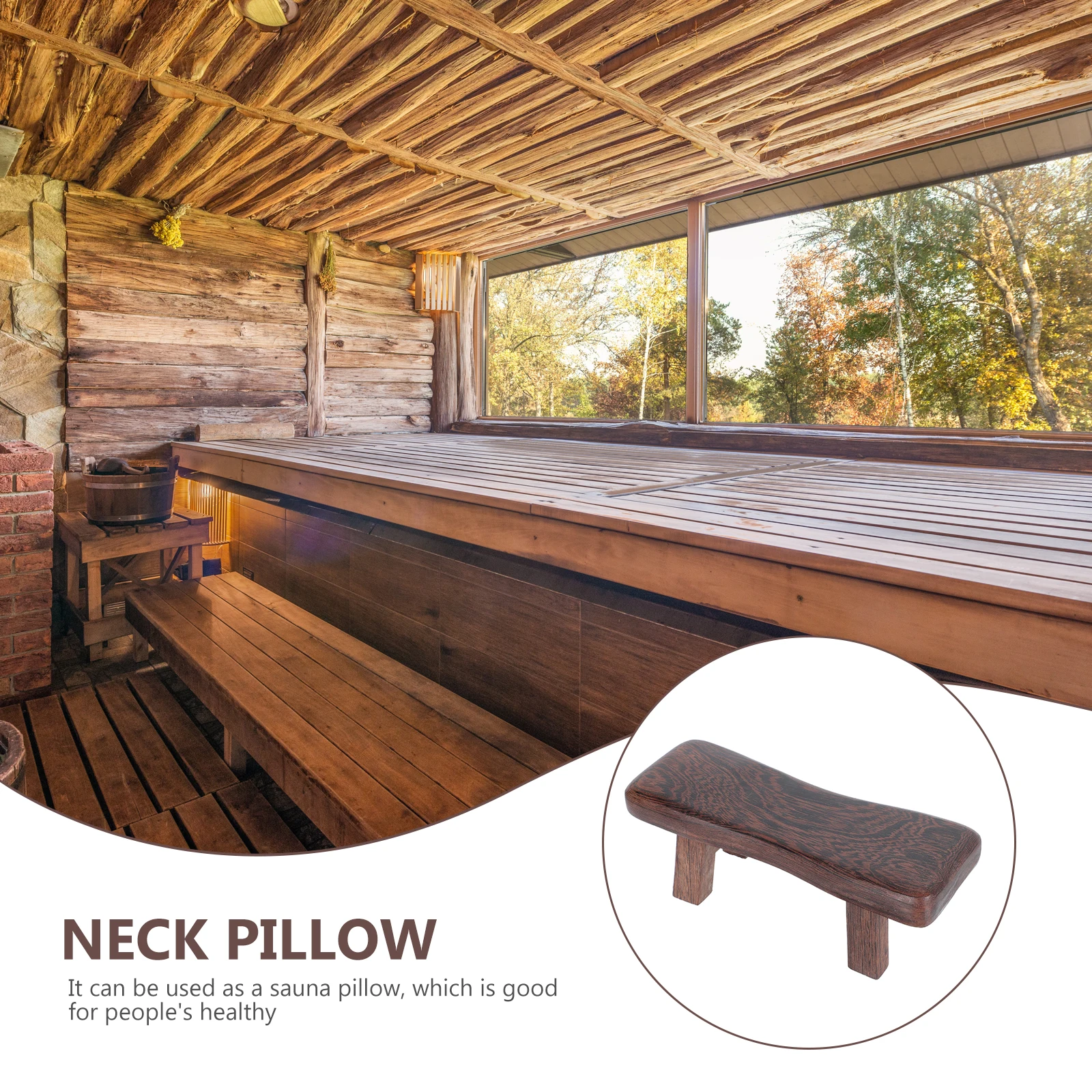 Sauna Pillow Wooden Cervical Neck Support Smooth Skin Friendly Massage Steam Room Supply Pillows Long Life
Sauna Pillow Wooden Cervical Neck Support Smooth Skin Friendly Massage Steam Room Supply Pillows Long Life