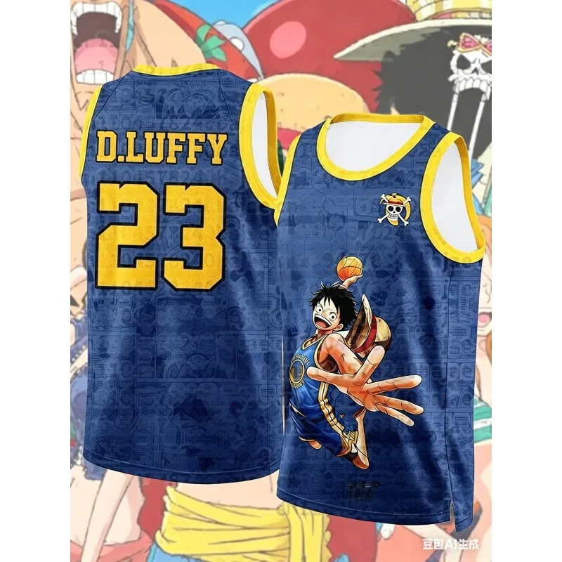 Anime One Piece Special Edition Basketball Jerseys For Adult/Kids D.Luffy 23 Limited Edition Basketball Shirts Team Uniform
Anime One Piece Special Edition Basketball Jerseys For Adult/Kids D.Luffy 23 Limited Edition Basketball Shirts Team Uniform