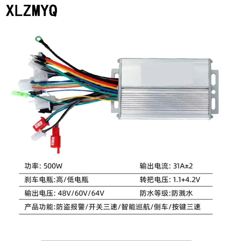 Brushless DC Motor Controller 48V 500W Electric Bike Scooter Bicycle Part For Electric Bicycle E-bike Motor Speed Controller
Brushless DC Motor Controller 48V 500W Electric Bike Scooter Bicycle Part For Electric Bicycle E-bike Motor Speed Controller