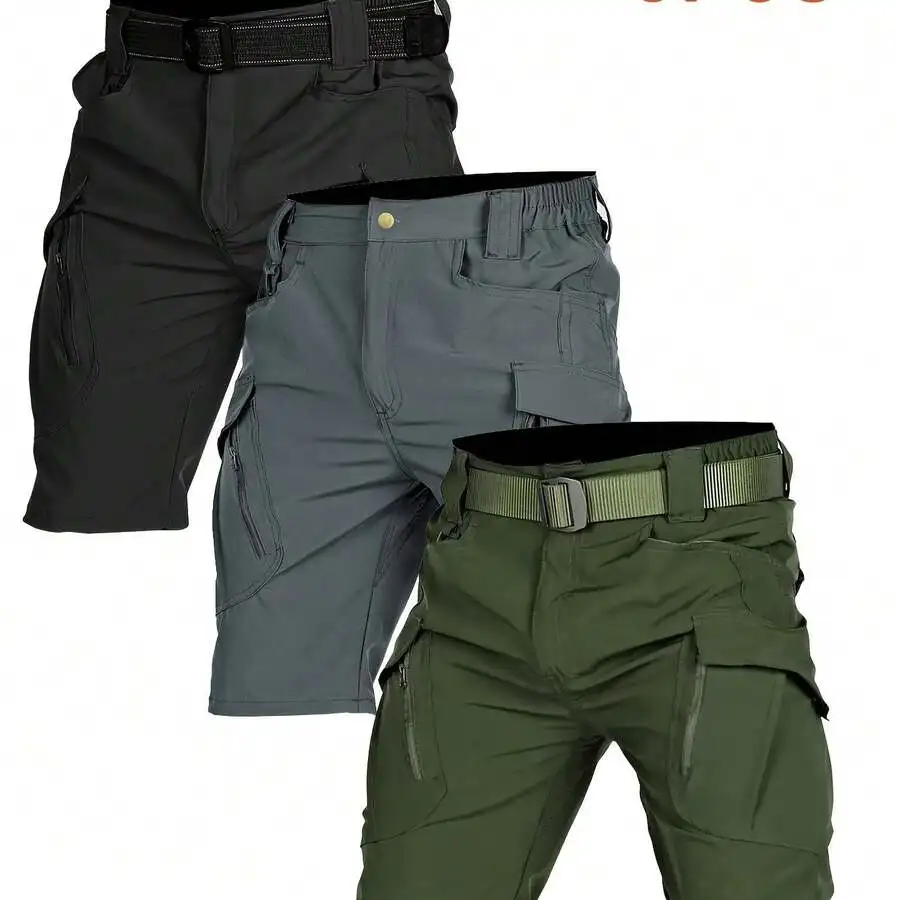 Mens Summer Stretch Breathable Quick-Dry Multi-Pocket Elastic Waist Casual Outdoor Shorts
Mens Summer Stretch Breathable Quick-Dry Multi-Pocket Elastic Waist Casual Outdoor Shorts