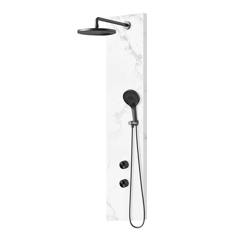 Surface-mounted to concealed hot and cold showers Wall-mounted bathroom showers
Surface-mounted to concealed hot and cold showers Wall-mounted bathroom showers