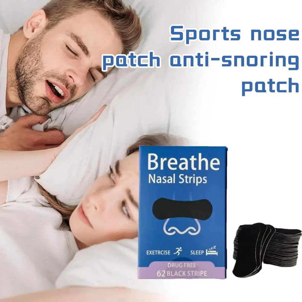 62pcs Sports Nose Strips Strong Adhesive Snoring Relief Nasal Congestion Breathe Better Sleep Quality Improvement Comfortable
62pcs Sports Nose Strips Strong Adhesive Snoring Relief Nasal Congestion Breathe Better Sleep Quality Improvement Comfortable