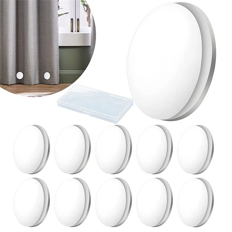 10PCS Magnetic Curtain Weights Drapery Weights Magnet Shower Curtain Weights Bottom for Tablecloth Curtain,Black SQ
10PCS Magnetic Curtain Weights Drapery Weights Magnet Shower Curtain Weights Bottom for Tablecloth Curtain,Black SQ