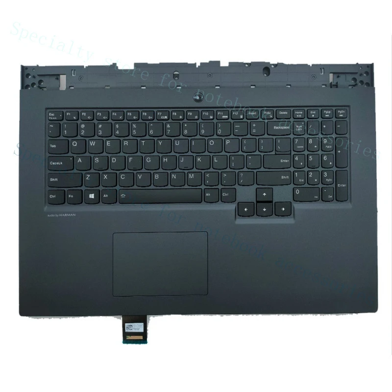 Новая панель для рук (пальмрест) с клавиатурой (US BL) для Lenovo Legion 5-17IMH05 17IMH05H 17ARH05H
Новая панель для рук (пальмрест) с клавиатурой (US BL) для Lenovo Legion 5-17IMH05 17IMH05H 17ARH05H