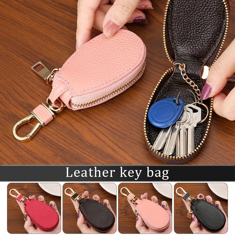 Pu Leather Zipper Car Key Bag Men Women Universal Car Keychain Storage Bags Multifunctional Exquisite Mini Home Keycase
Pu Leather Zipper Car Key Bag Men Women Universal Car Keychain Storage Bags Multifunctional Exquisite Mini Home Keycase